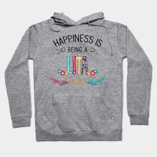 Happiness Is Being A Lita Wildflowers Valentines Mothers Day Hoodie